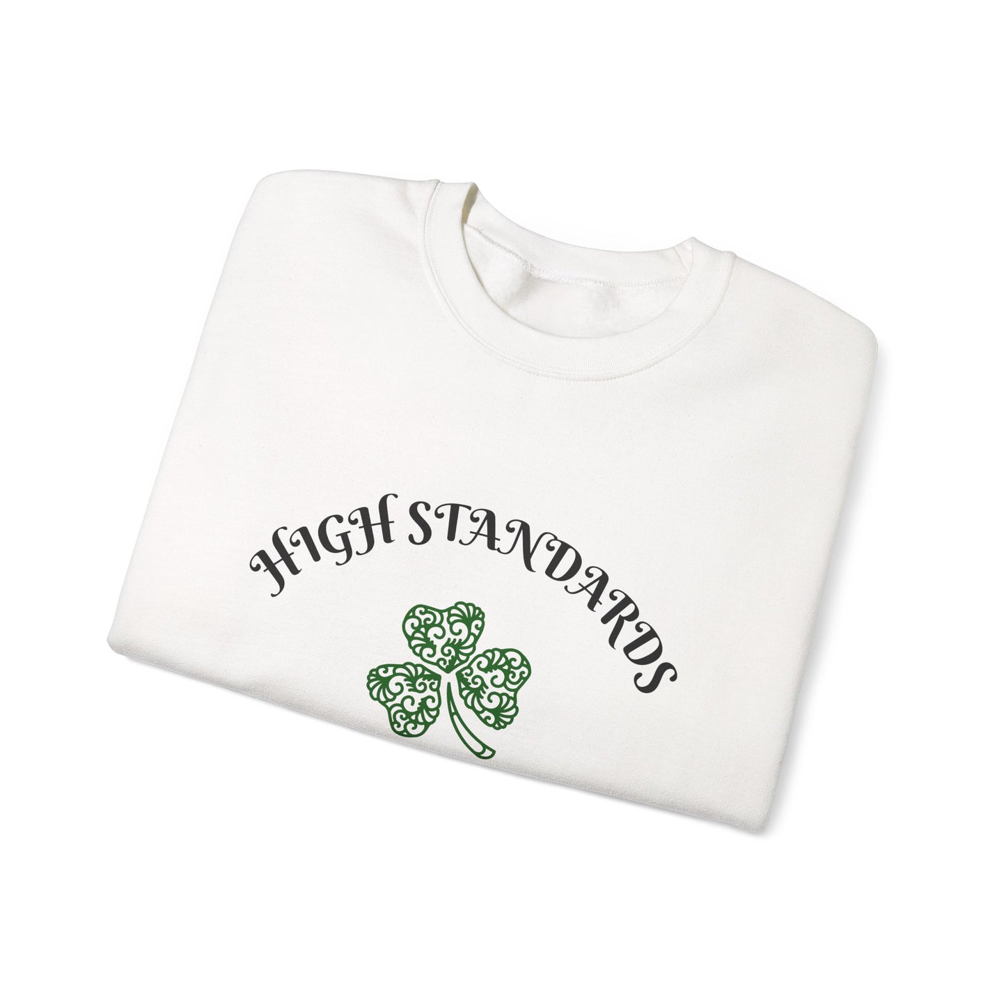High Standrards, Low Cortisol - Unisex Heavy Blend™ Crewneck Sweatshirt