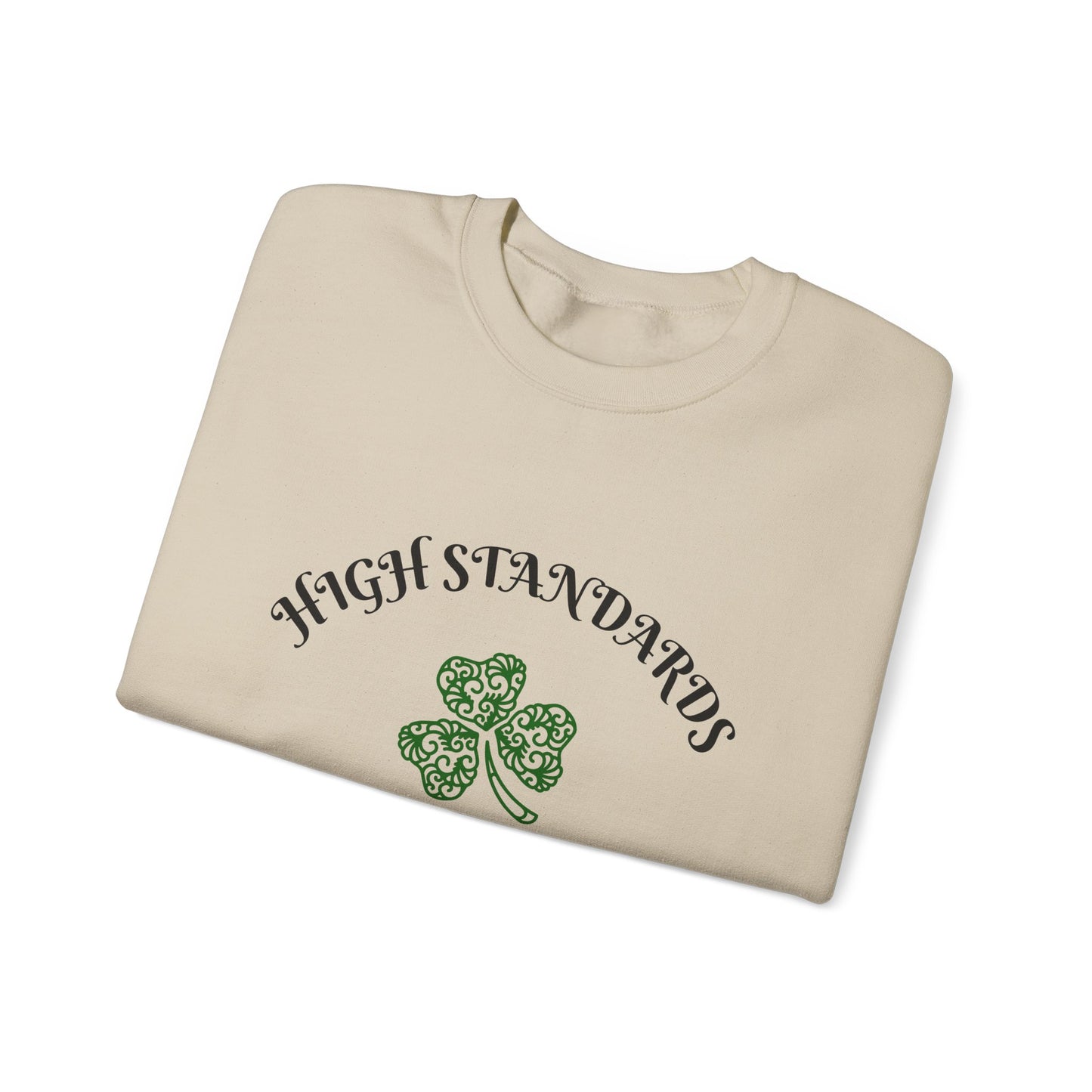 High Standrards, Low Cortisol - Unisex Heavy Blend™ Crewneck Sweatshirt