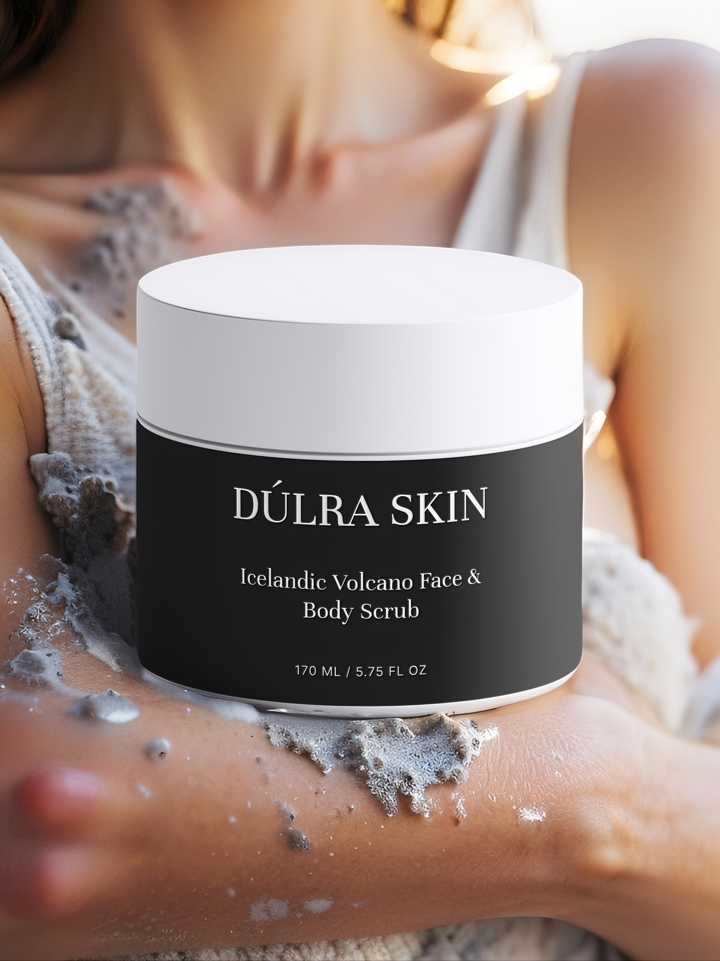 DÚLRA SKIN Icelandic Volcano Face & Body Scrub 170g
