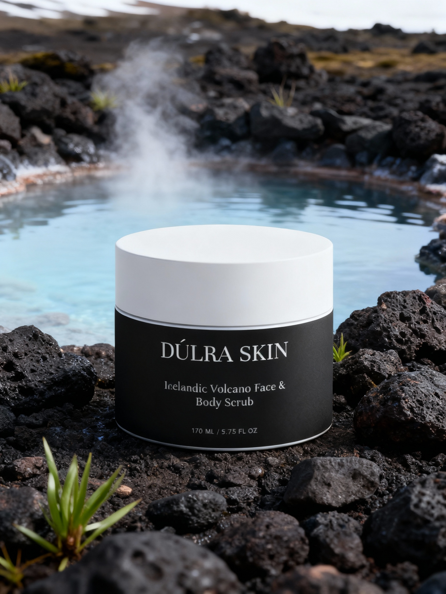 DÚLRA SKIN Icelandic Volcano Face & Body Scrub 170g